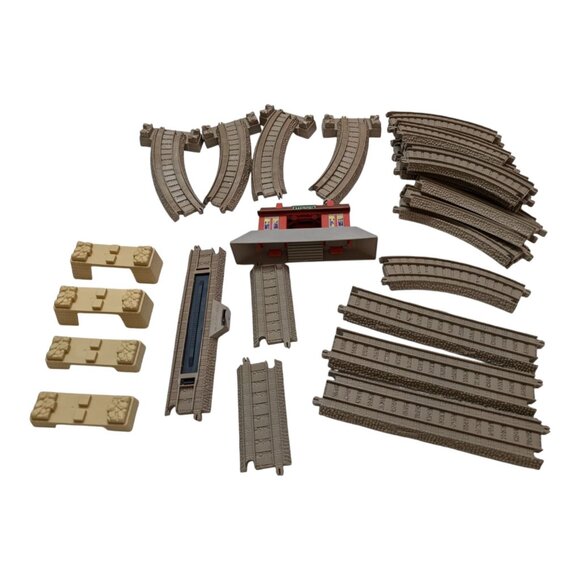 Thomas the Train & Friends Trackmaster tan plastic track 30 piece set replace - Picture 1 of 13